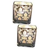 Bougies parfumées pour la maison : le bougeoir en verre est spécial et beau. quand dans la journée, il montre une sorte de beauté. et quand dans l'obscurité, en mettant une bougie à l'intérieur, cela montre une autre particularité et beauté.