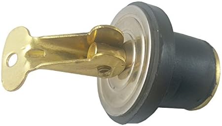 White Water Brass Snap Baitwell Plug, Bailer