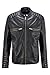 Produktbild BOSS Mens Jakoby 10230712 01 Leather Jacket, Black1, 52