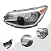 DOONARCES Left Headlight for Kia Soul 2014-2019, Left Driver Side Front Headlamps Assembly Relaces for 92101B2270 (Left/Driver Side)