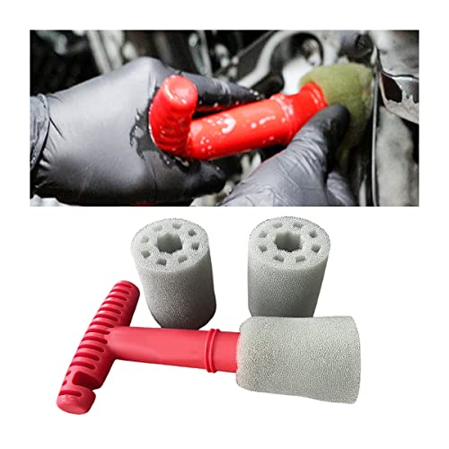 AICEL �ԃz�C�[���f�B�e�[�����O�u���V ���O���\�ȃC���T�[�g���O�E�H�b�V���i�b�g �X�|���W�N���[�i�[�c�[�� �z�C�[���p���ߍ��݃X�`�[�������O�X�N�����[�N���[�j���O�u���V �n���h���t�� �ԊO���A�N�Z�T���[ �N���[�j���O�c�[���Z�b�g