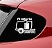 I'd rather be camping Vinyl Decal Sticker
