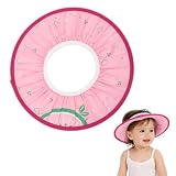 OMFJAT Duschhaube Kinder Baby Badevisier Wasserdicht Weiche Kappe Hut Verstellbarer Shampoo Schutz für Babys und Kleinkinder beim Baden 1 Stück