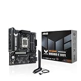 ASUS TUF Gaming B850M-E WiFi mATX Motherboard, 8+2+1 80A DrMOS Power Stages, DDR5, PCIe 5.0, Three M.2 Slots, WiFi 6E, 2.5Gb Ethernet, DisplayPort, HDMI, Rear USB-C 10Gbps and Front USB-C 5Gbps