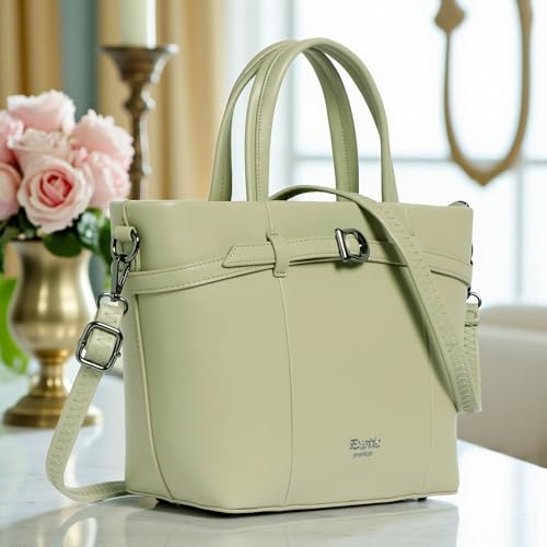 Image of EXOTIC Premium Structured Tote Bag for Women | Handbag with Sling Strap | Elegant Office & Casual Bag