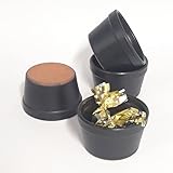 Décoré à la main Ramequin à soufflé Diamètre 9.5 cm couleur Noir - Lot de 4