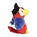 Aurora® Adorable Shoulderkins™ Swashbuckler Parrot™ Stuffed Animal - Fun Buddy that Can Go Everywhere with You - Perfect for Kids 3+ Years and Costumes - Red 4 Inches