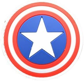 Amazon 丸型 Pvc製 アメリカ国旗 ミリタリー ワッペン パッチ 星 赤白青 ワッペン アップリケ 通販