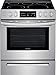 Frigidaire FFEH3054US 30 Inch Freestanding Electric Range with 5 Elements, Smoothtop Cooktop, 5 cu. ft. Primary Oven Capacity, in Stainless Steel