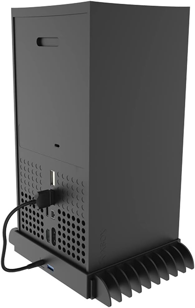 Base Support for Xbox Series X Game Discs Storage Stand Control Cooler Cooling Game Console Accessories Holder Console Cooling Base