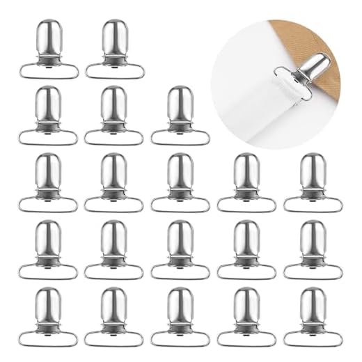 20 Pcs Sheet Fasteners, Secure Bedding with Durable Suspender Clips, Sheet Straps Suitable for Bed Sheet Cover, Link Fastening Accessories (Coated type)