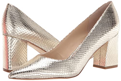 Marc Fisher Ltd Women's Zala Pump, Gold Snakeskin 710, 8 #TOP6