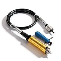 Flexible Welle Flex, 35\ Länge Flexible Bohrwelle Verlängerung Biegsame Welle Verlängerungaufsatz Mit 6mm SchlüSselfutter, Bohrwellen VerläNgerung Für Bohrmaschine Schleifer Polieren und Schleifen