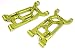 C31334GREEN Billet Machined Front Lower Arms for Losi 1/10 Lasernut U4 4WD Brushless RTR