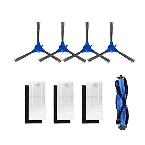 Conjunto de 11 kit de peças de reposição para aspiradores de pó – escova principal + escovas laterai