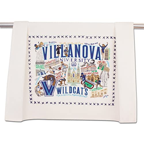 Catstudio Villanova Wildcats Embroidered Kitchen Towel