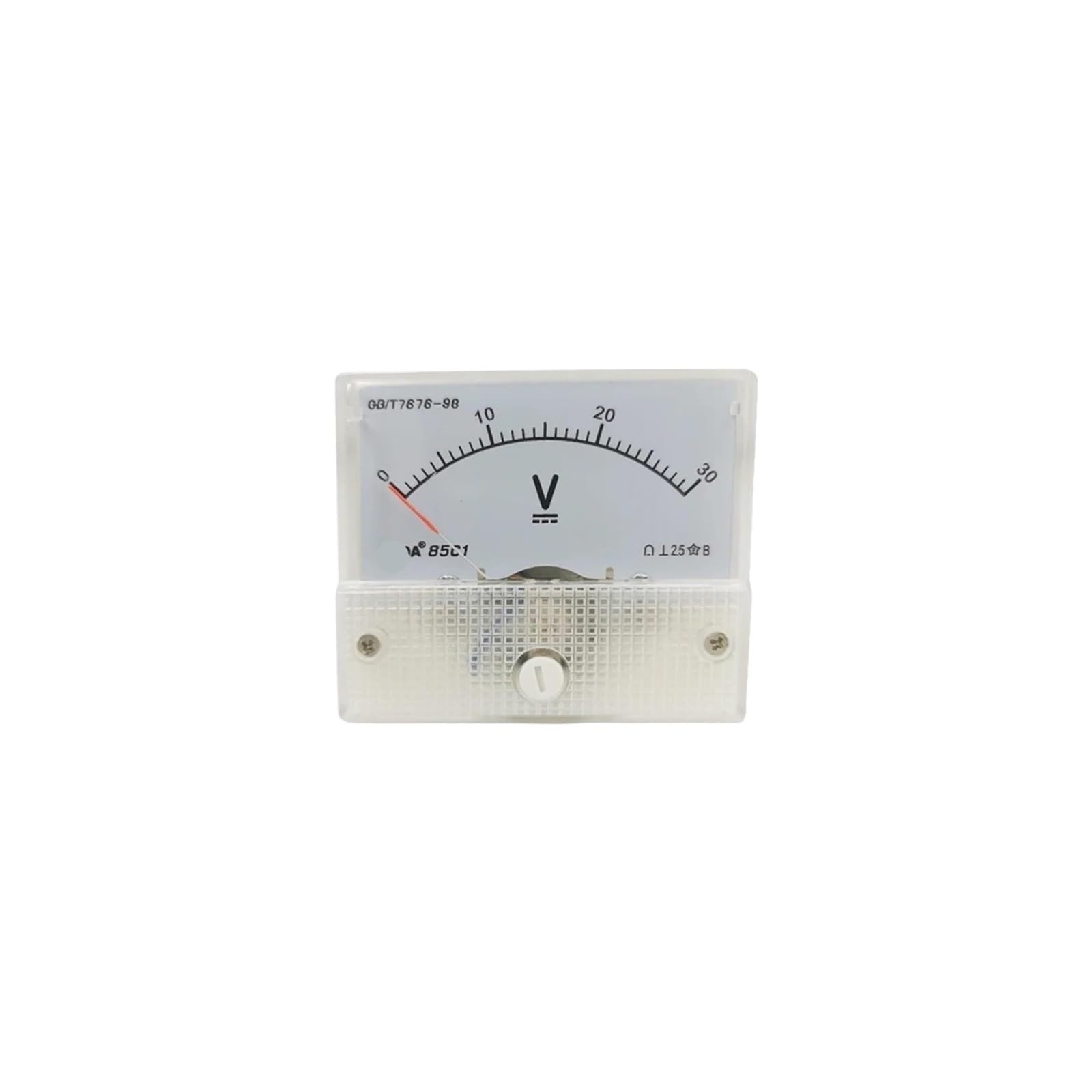 85C1-V DC 5V-250V Panel Analog Amperímetro(DC50V)