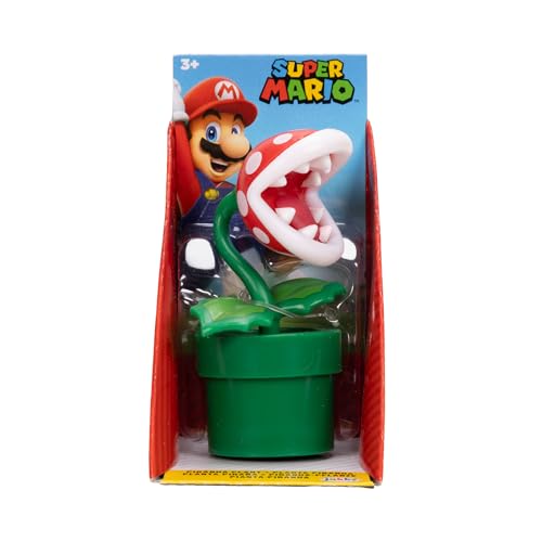 Super Mario Checkout Lane Series Pirahna Plant 2.5 Inch Action Figure