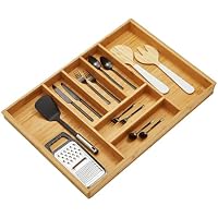 Orga-box BAMBÚ Cubertero con 7 compartimentos para cajones de