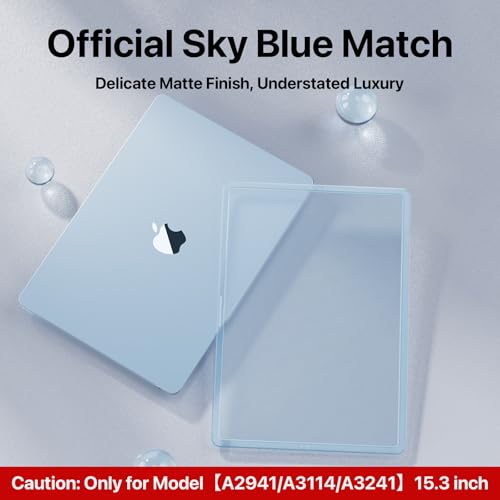 Coque rigide pour MacBook Air 15 finies les fissures avec le bouclier polycarbonate