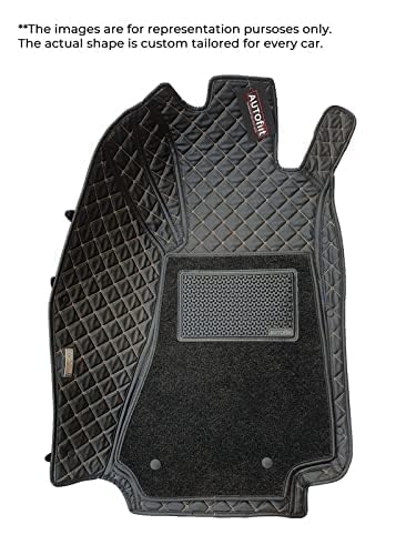 Image of 7D Black Car Mat for KIA SELTOS