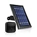 Wasserstein Solar Panel with Internal Battery Compatible with Blink XT and Blink XT2 Outdoor Camera (Black)