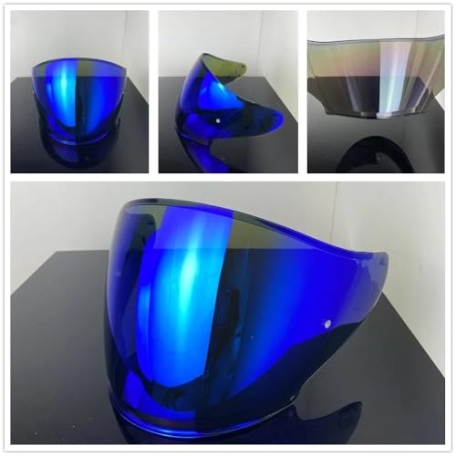 CJ-2 �o�C�U�[ Shoei J-Cruise 1 J-Force 4 CJ2 �����x���x���T���t�F�C�X�V�[���h Visiere Casque Moto�p(Revo Deep Blue)