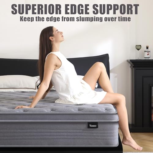 Vantto Queen Mattresses, 12 Inch Memory Foam Hybrid Mattresses for Pressure Relief, Motion Isolation, Breathable Comfort and Durable, CertiPUR-US by Vantto - Image 5