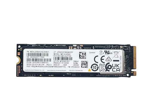 �y�����ςݕi�zSamsung �T���X�� SSD MZ-VL22560�iPM9A1�j256GB PCIe 4.0 NVMe ����/�ǂݎ��6900MB/s ��������5000MB/s ����M.2 2280 Gen4 /980Pro OEM/�p�\�R���pSSD/�m
