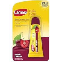 Carmex Daily Care Moisturizing Lip Balm, Fresh Cherry, SPF 15, 0.35 oz