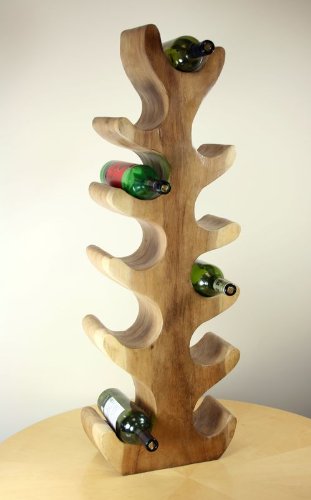 Cranville wine racks 11 Soporte para Botellas de Vino de Madera Maciza