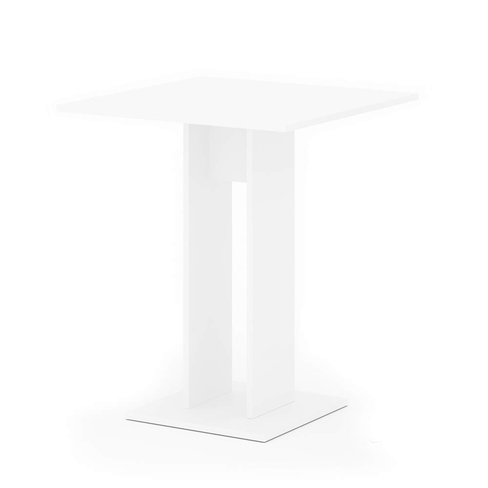 Vicco Tavolo da pranzo Repose, Bianco, 65 x 65 cm, adatto come tavolo singolo salvaspazio per ambienti di piccole dimensioni