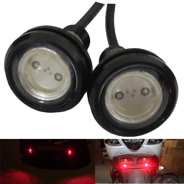 britelitesJtech 9W Eagle Eye Red Back Up Reverse Tail, Daytime Running Light Bulb