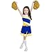 Little Girls' 2 Piece High School Cheerleading Uniform Costume Complete Outfit Cosplay Fancy Dress 170