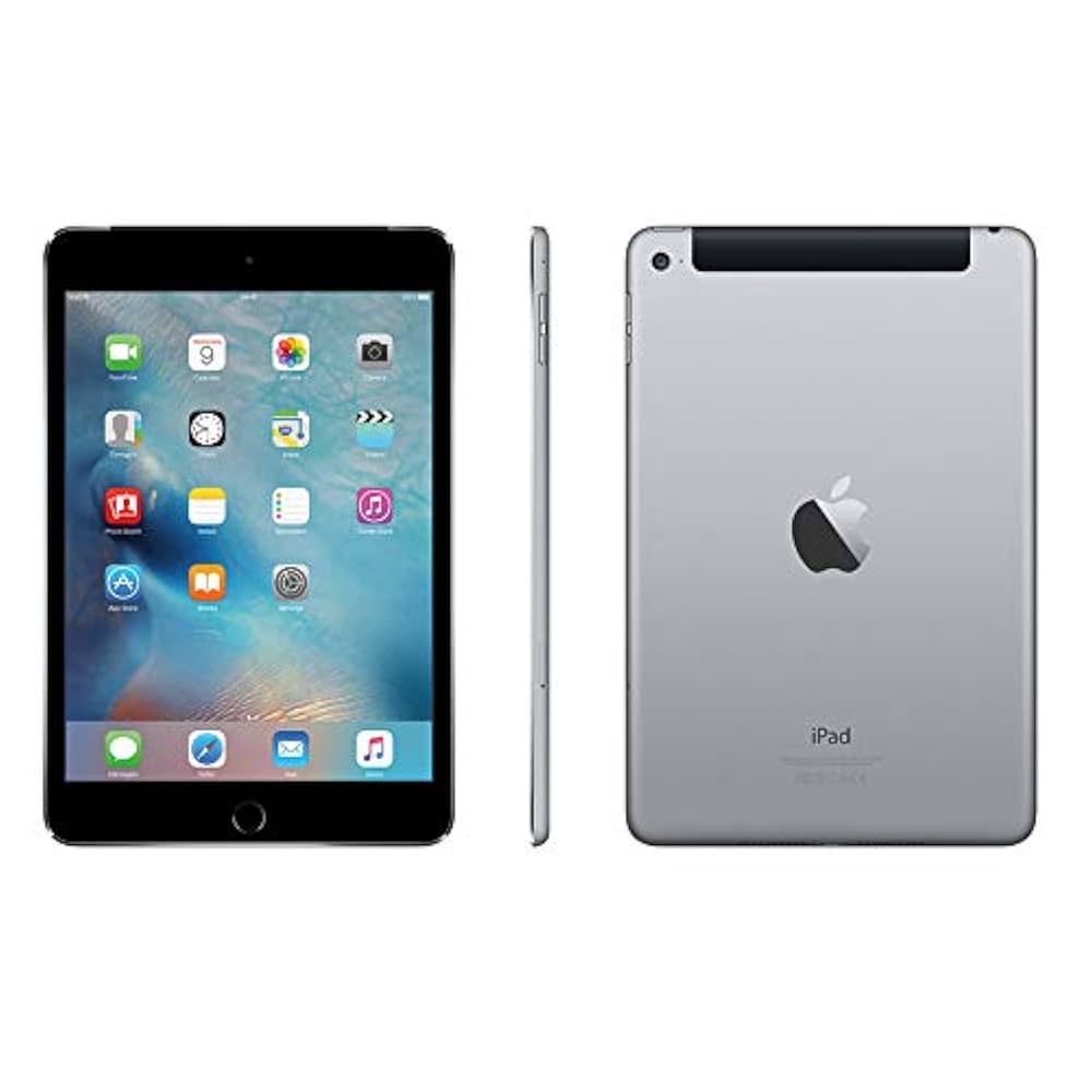 iPad mini 4 GPS+セルラー　7.9インチ Apple iPad Mini 4 with Facetime Tablet - 7.9 Inch, 16GB, 4G