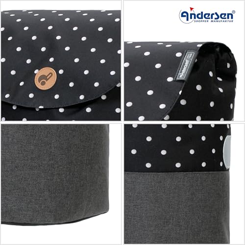 Andersen Einkaufstrolley Scala Shopper – Klappbar und Wasserabweisend