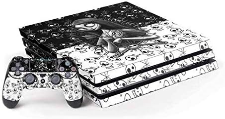Skinit Decal Gaming Skin Compatible with PS4 Pro Bundle - Officially Licensed Disney The Nightmare Before Christmas Sally Art Design