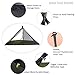 GEERTOP Portable Lightweight 1 Person Tent 3 Season Single Man Tent Outdoor Survival Gear Shelter for Camping Hiking Backpacking - Easy to Set Up Tent (Not Include Poles)