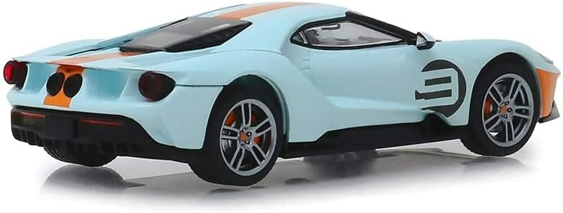Miniatura 2 de Greenlight 2019 para Ford GT, Heritage Edition, NO.9 Gulf Oil Colours 143 DIECAST modelo preconstruido