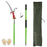 Astsäge mit Teleskopstiel 2M Handsäge, Astschere Baumsäge Gartensäge mit...