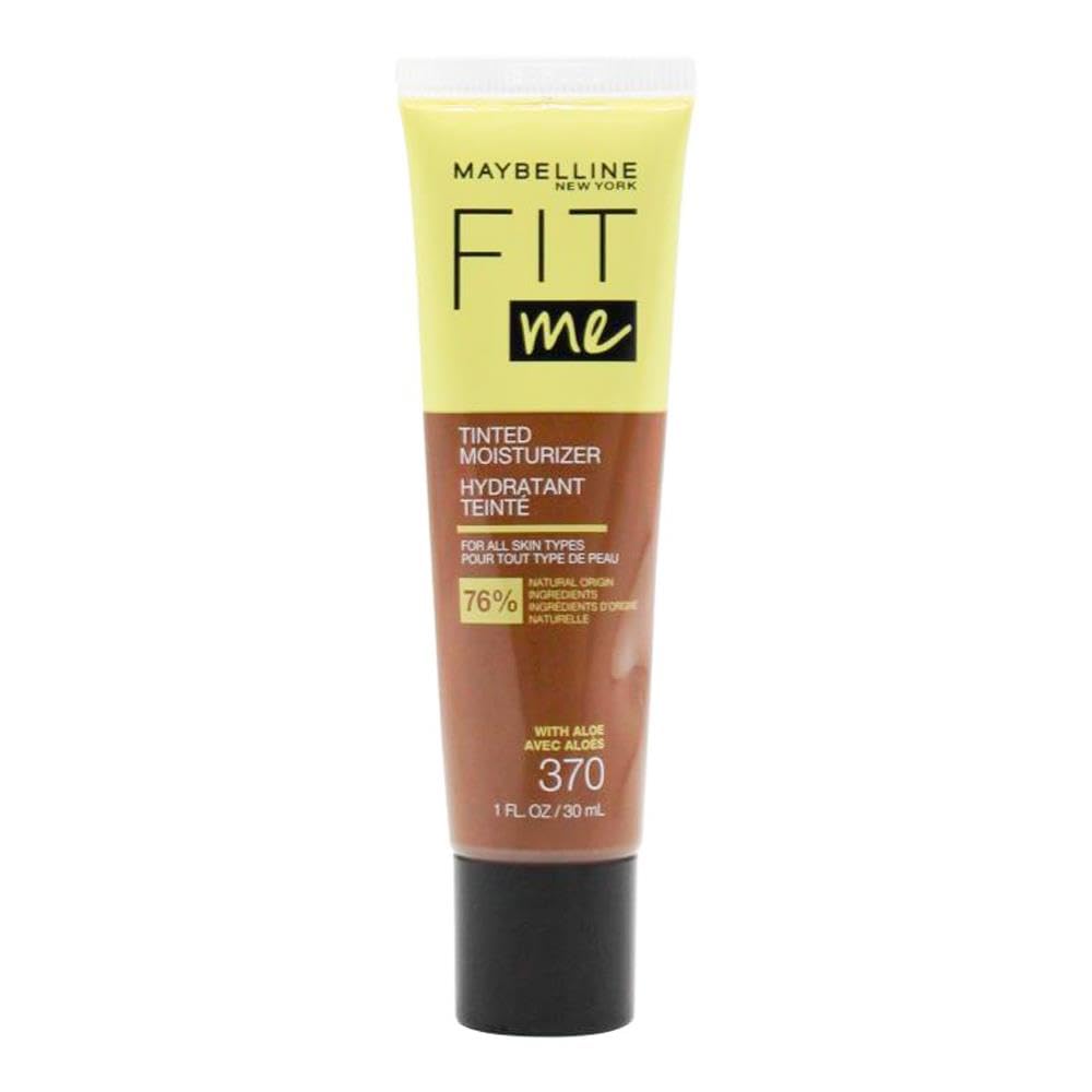 Maybelline Fit Me Tinted Moisturizer Natural Coverage Face Makeup 370 1 Count