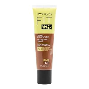 Maybelline Fit Me Tinted Moisturizer Natural Coverage Face Makeup 370 1 Count