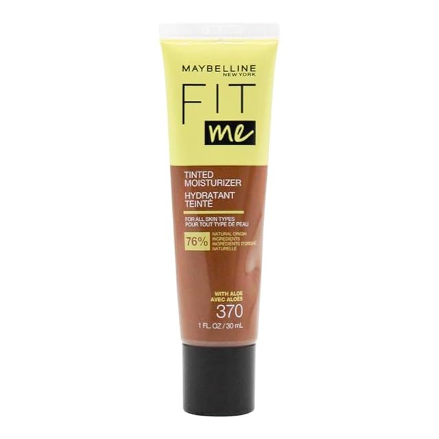 Maybelline Fit Me Tinted Moisturizer Natural Coverage Face Makeup 370 1 Count