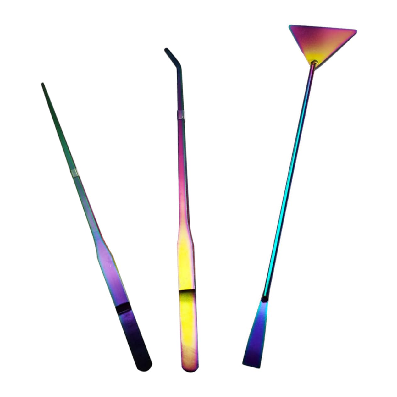 VANZACK Stainless Steel Aquarium Clip Set Fish Tank Cleaning Tools Water Plants Tweezer Spatula Kit