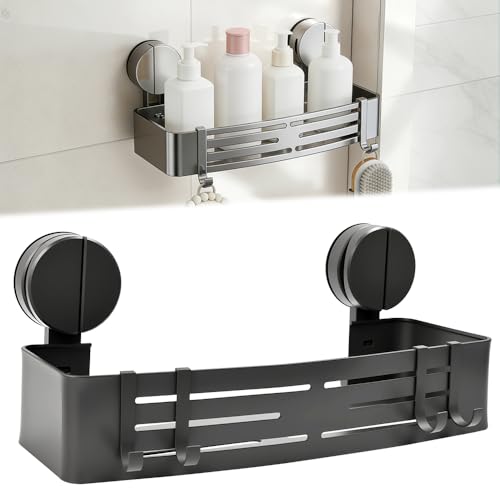 Vijixka Estante de Ducha con Ventosa Sin