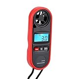 GLOGLOW GT8163 Handheld Digital Anemometer, Portable Wind Speed Meter with LCD Display, Ideal for Weather Enthusiasts, Fishing and Industrial Use