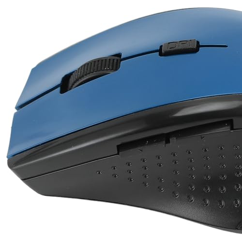 Mysz Bezprzewodowa, Mysz Komputerowa do Laptopa, Bezprzewodowa Mysz 2,4G z Odbiornikiem, Przenośna Mobilna Optyczna Mysz Biurowa, Kompaktowa Mysz o Wysokiej Dokładności do