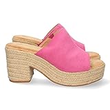 Sandalia mujer diseno simple forrada yute
