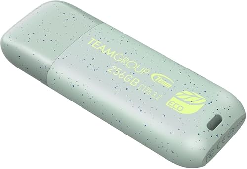 Miniatura 2 de TEAMGROUP C175 ECO 256GB USB 3.2 Gen 1 (USB 3.13.0) Read 100MBs Flash Thumb Drive, External Data Storage Memory Stick Compatible with ComputerLaptop