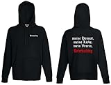 Sehr hoher Tragekomfort World of Shirt Herren Kapuzensweat Unterhaching Ultras Meine Heimat